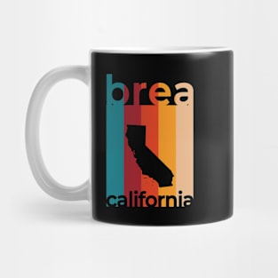 Brea California Retro Mug